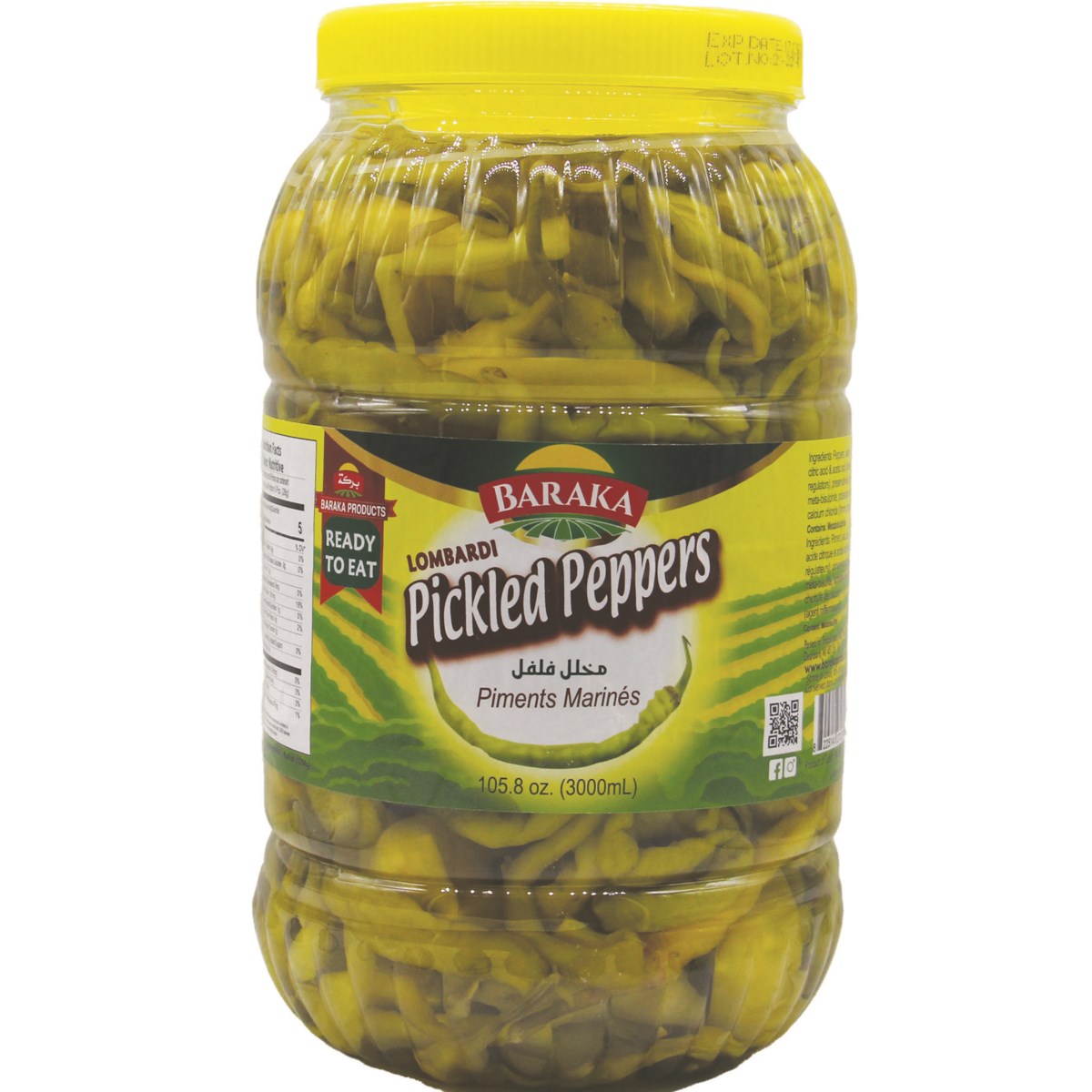Pickled Peppers LOMBARDI "BARAKA" 3000g * 6